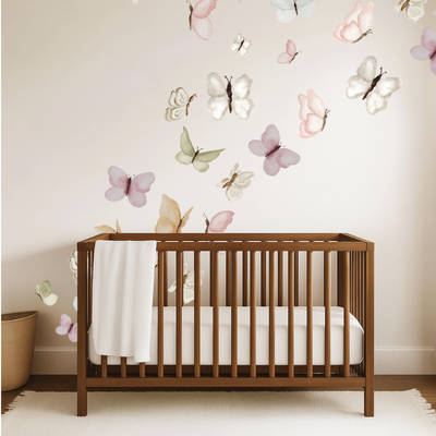 Large Butterflies Wall Decals