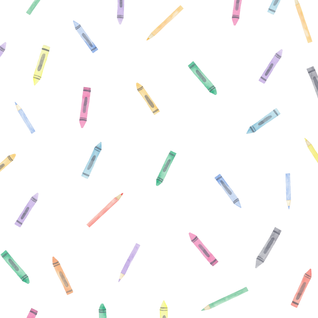 Watercolour Crayons & Pencil Crayons Wall Decals