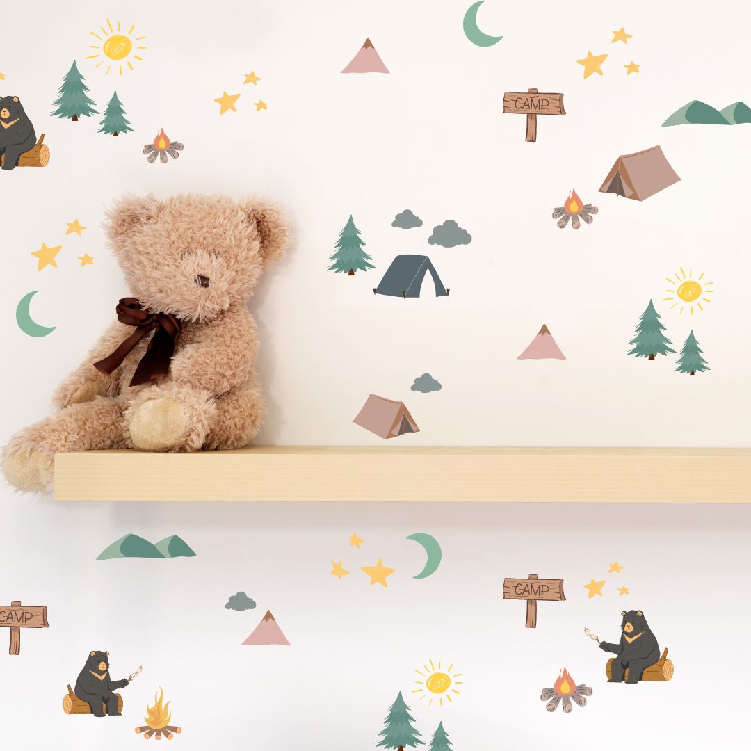 Camping Wall Decals