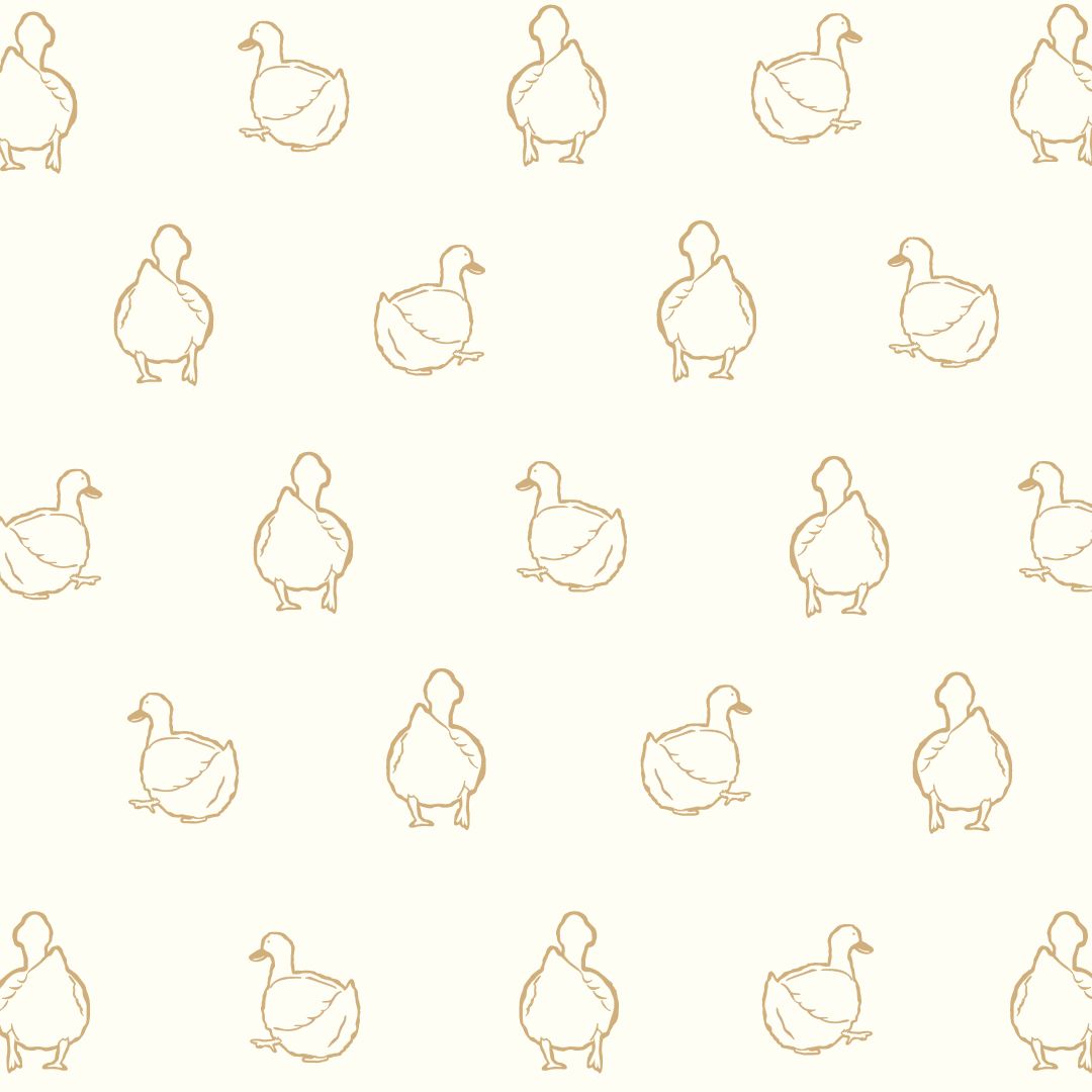 Cute fabric wall decals showcasing playful duck bums, made from non-toxic materials, perfect for adding a fun and lighthearted touch to a child's room or nursery.