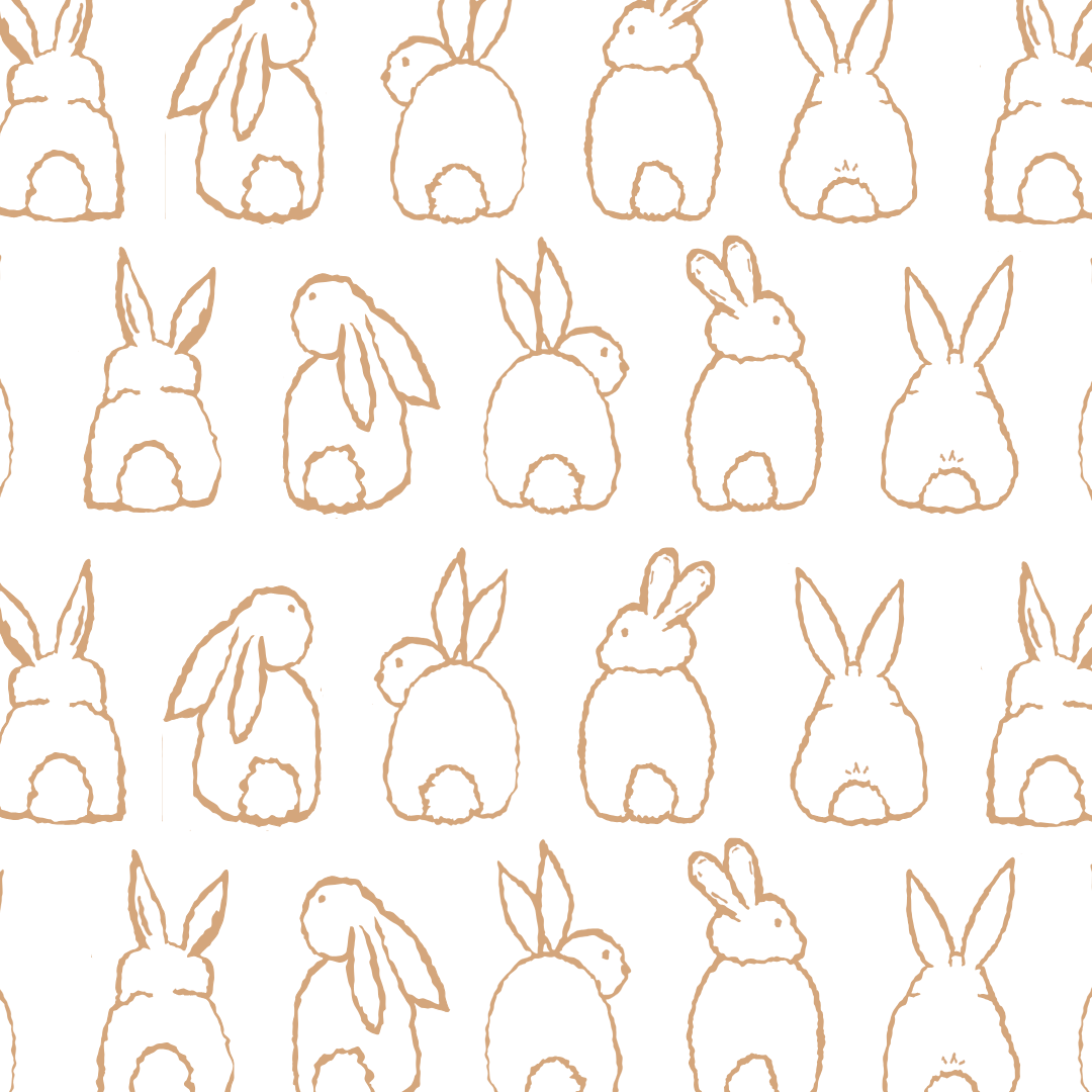 Bunny Bum Wall Decals
