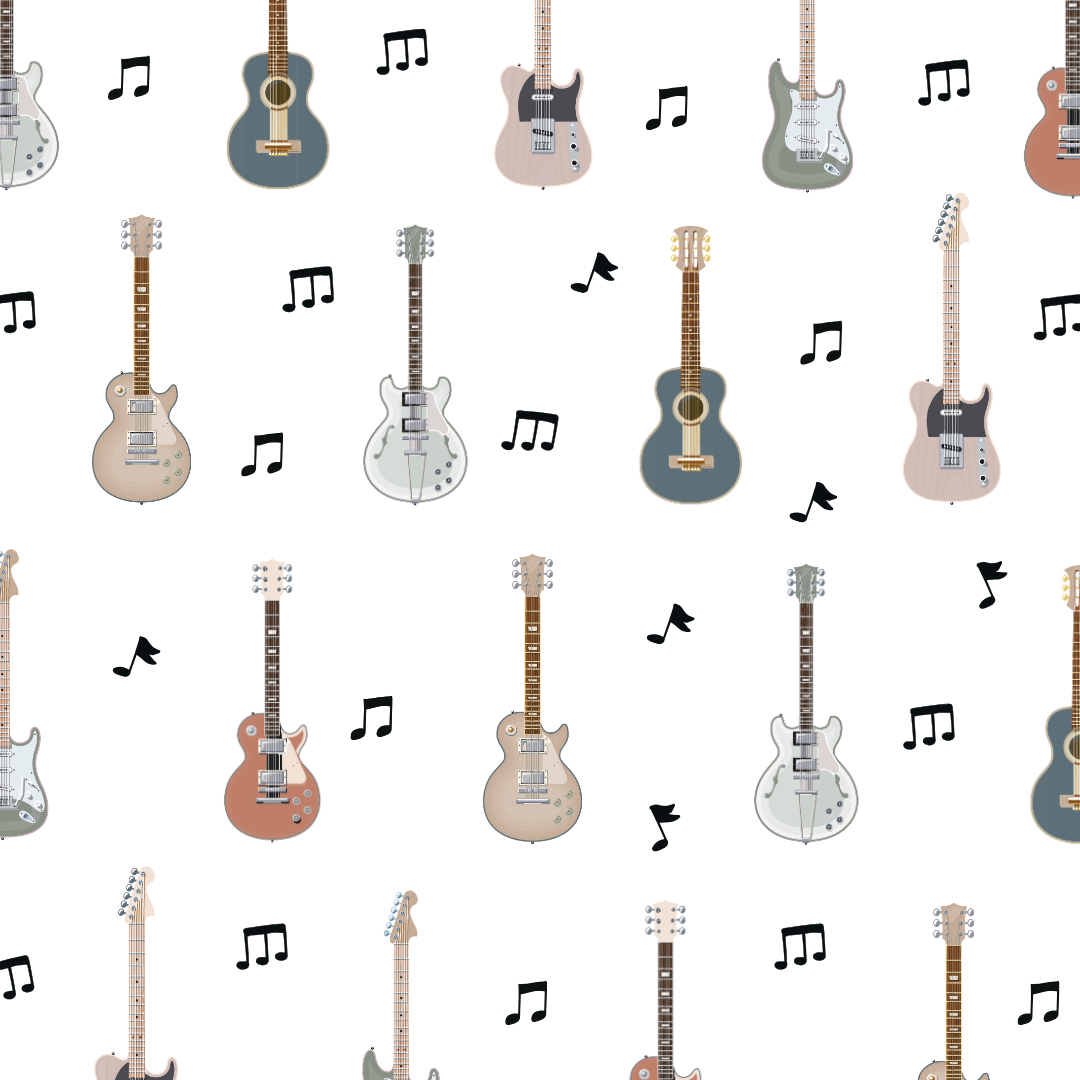 Guitar Wall Decals
