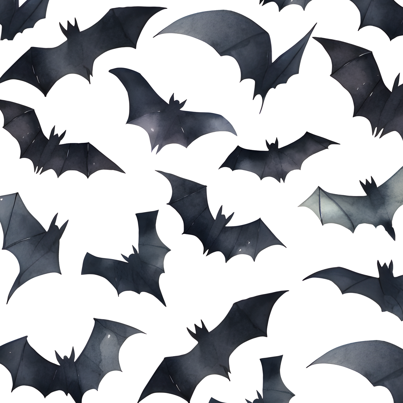 Watercolour Bats