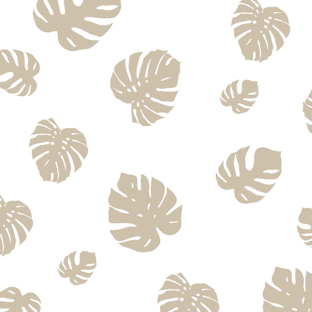 Tropical Leaves Wall Decals