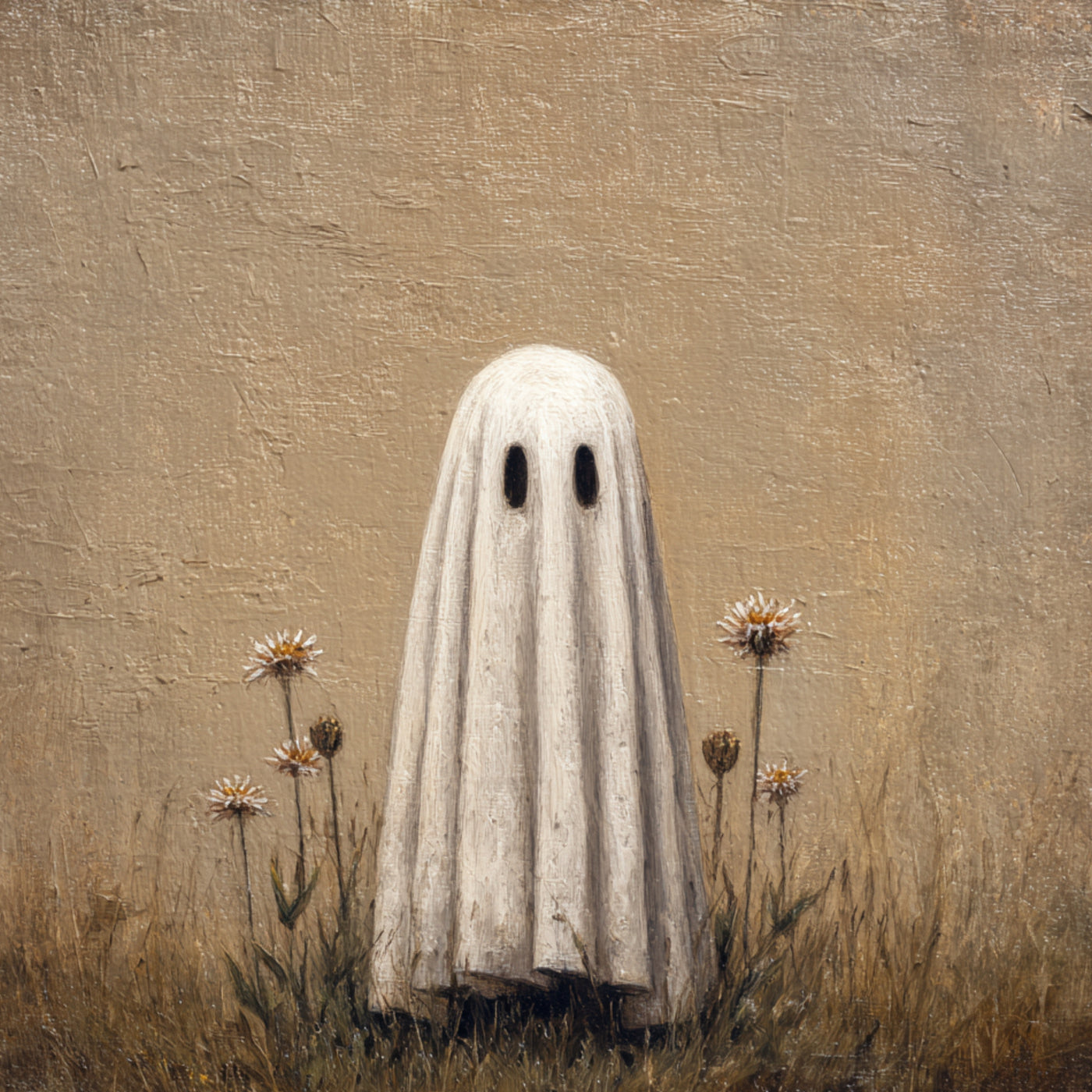 Halloween Vintage Ghost Wall Decals