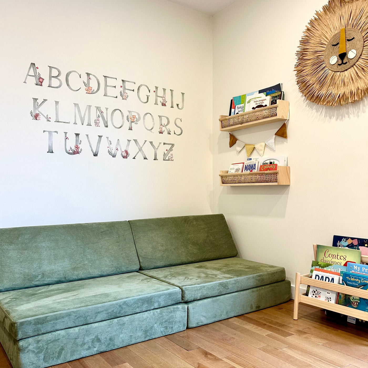 Woodland Alphabet Wall Decals