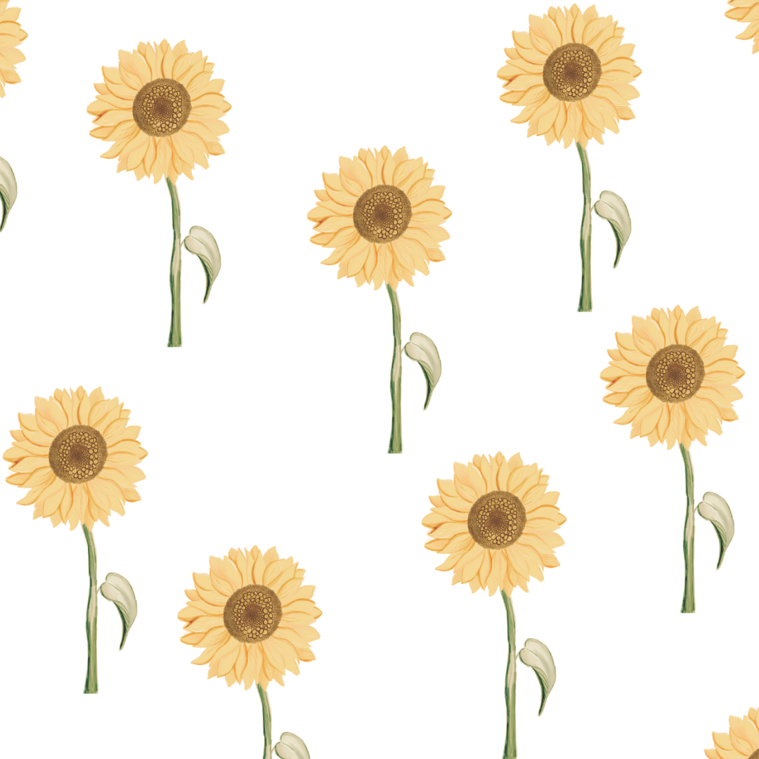 Sunflower Wall Decals