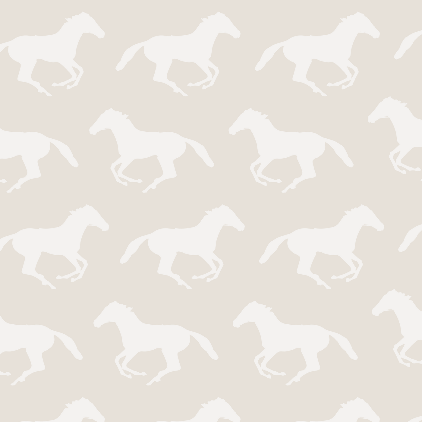 Horse silhouette wall decals