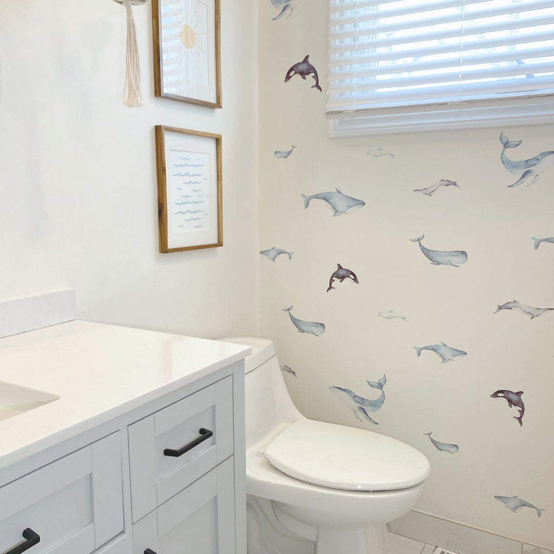 Whales Wall Decals